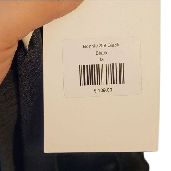 Bronzesnake Women's Black Bonnie Drawstring Shorts Size US M NWT - Picture 5 of 5